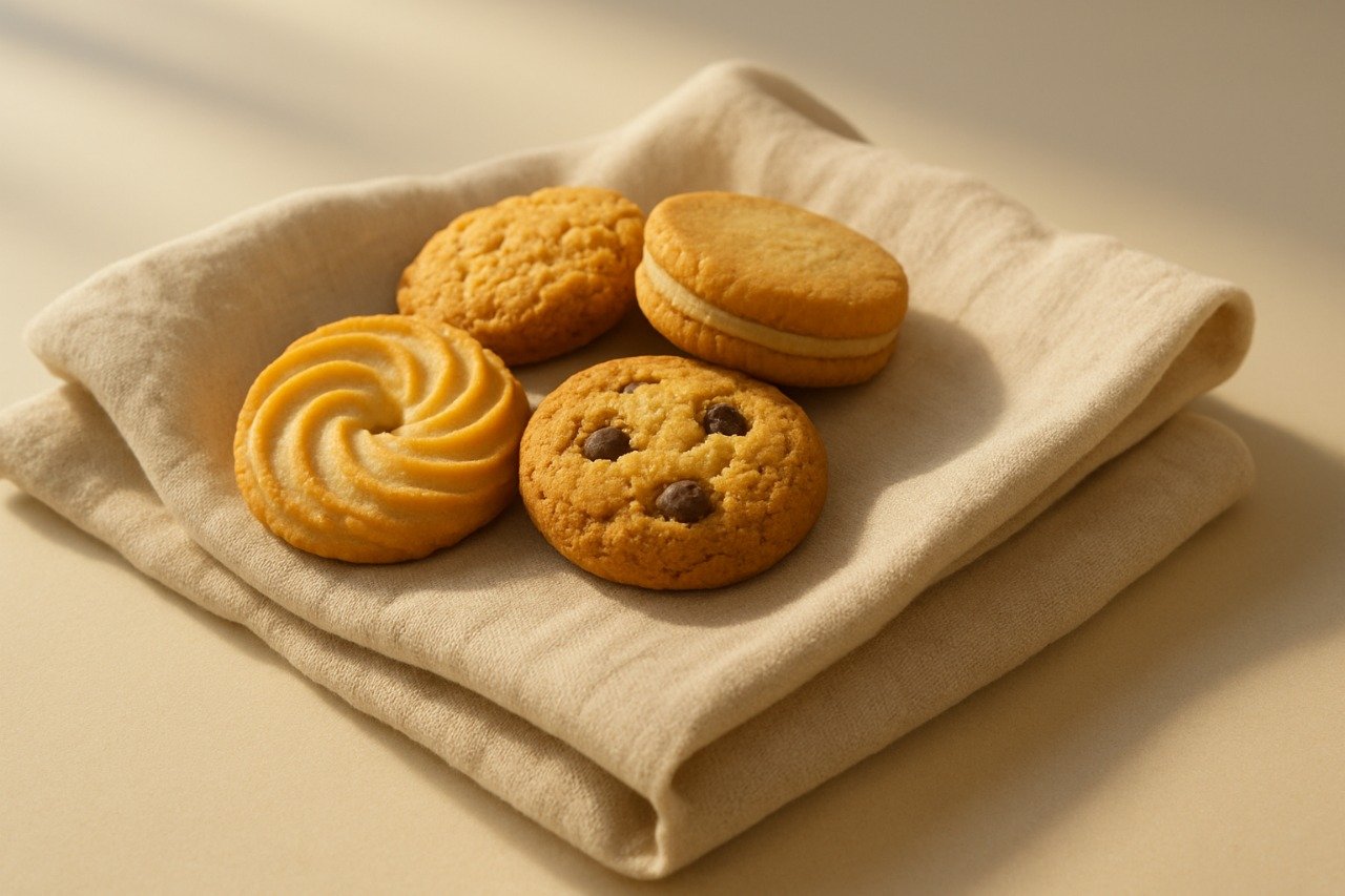 Dark Cocoa Cream Biscuits