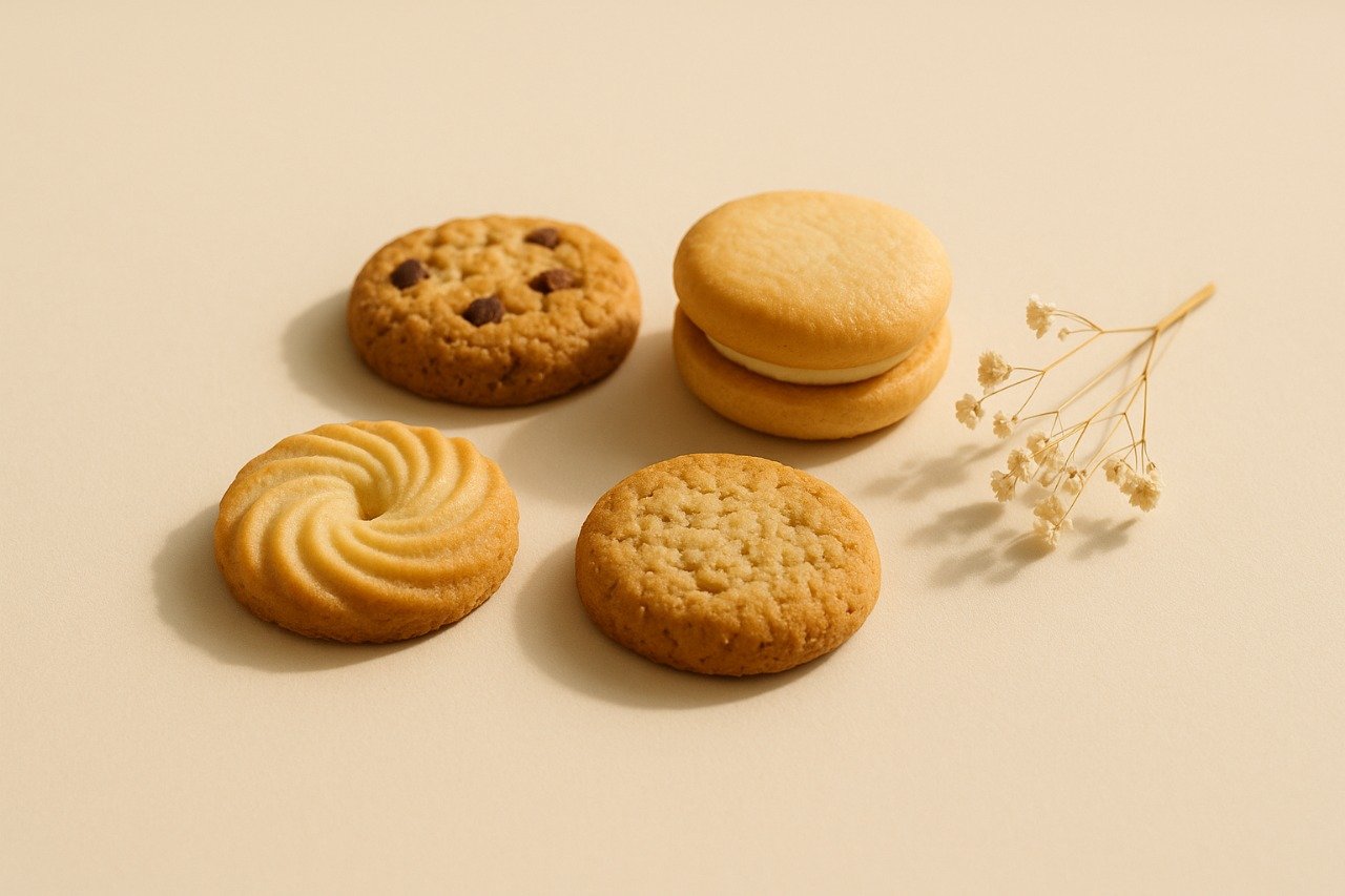 Pineapple Cream Biscuits